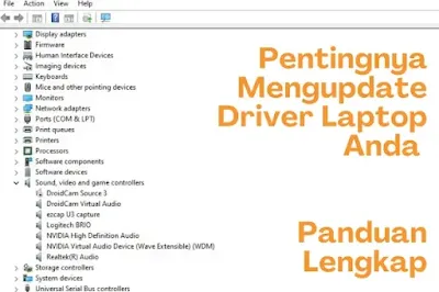 update driver laptop